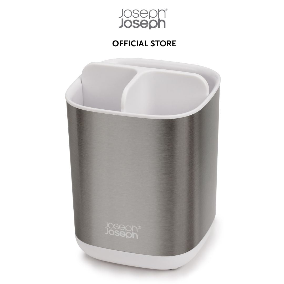 Joseph Joseph EasyStore™ Stainless-steel Toothbrush Holder JJ0216 (small) / JJ0217 (large)
