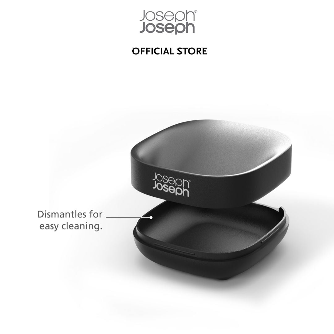 Joseph Joseph Slim™ Compact Matt Black Soap Dish JJ0235