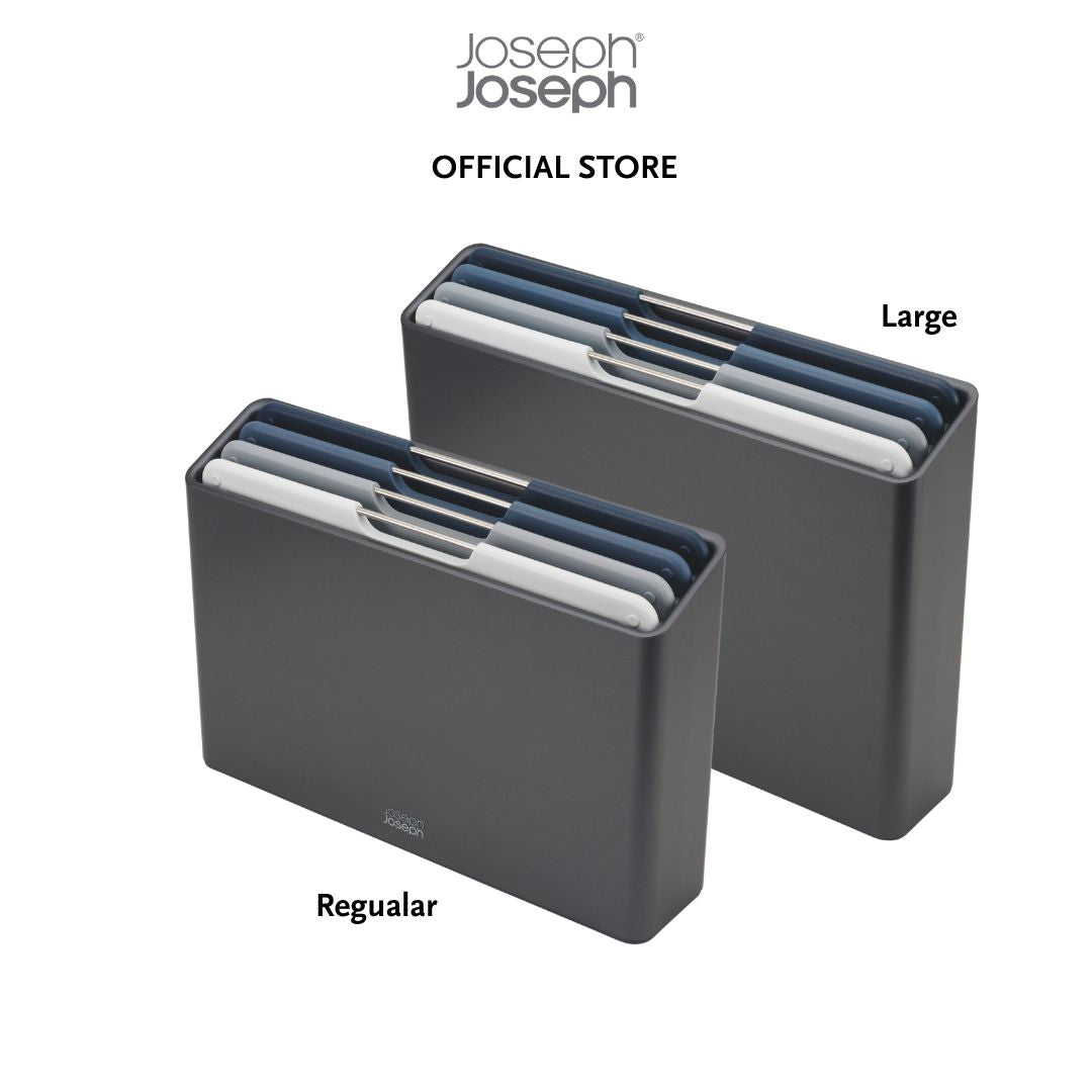 Joseph Joseph Folio™ 4-piece Grey Chopping Board Set JJ0193 (Large) /  JJ0194 (Regular)