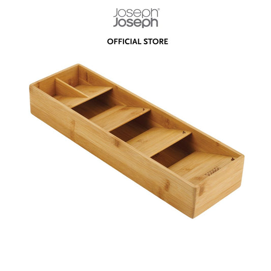Joseph Joseph DrawerStore™ Bamboo Compact Cutlery Organiser JJ0256