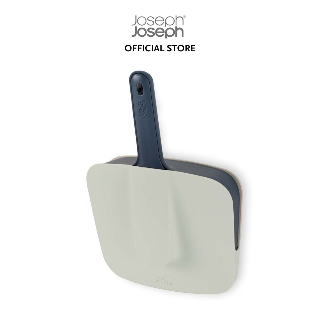 Joseph Joseph CleanStore Blue Wall-mounted Dustpan & Brush JJ0212