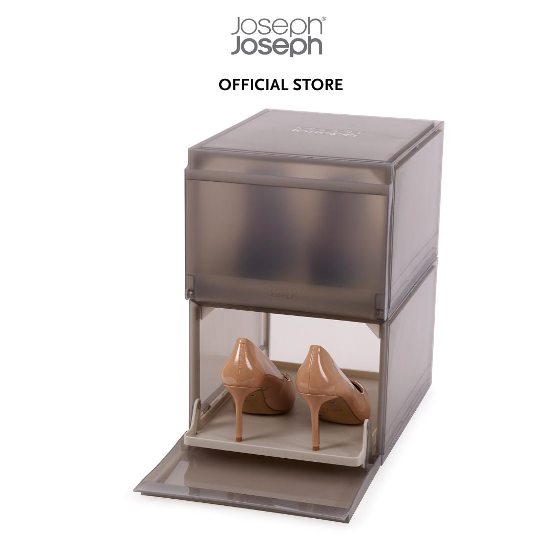 Joseph Joseph ShoeCase 2-piece Grey Shoe Storage Box JJ0183
