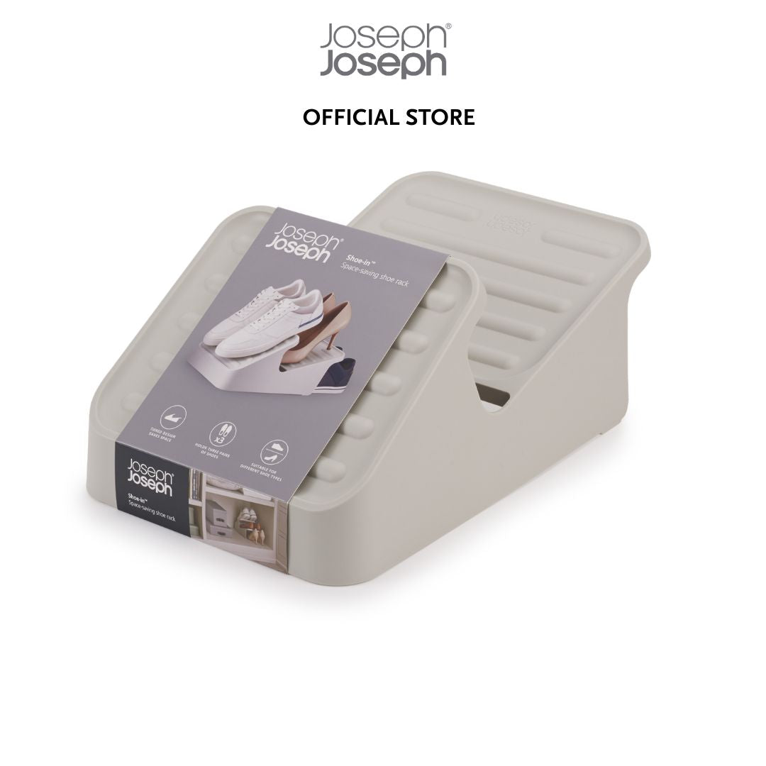 Joseph Joseph Shoe-In™ Space-saving Ecru Shoe Rack JJ0177