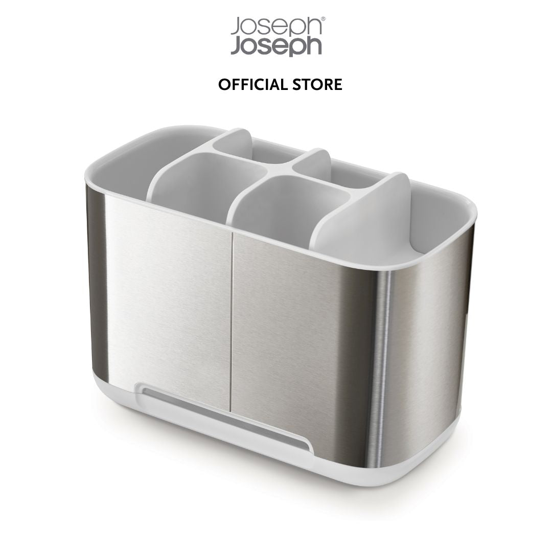 Joseph Joseph EasyStore™ Stainless-steel Toothbrush Holder JJ0216 (small) / JJ0217 (large)