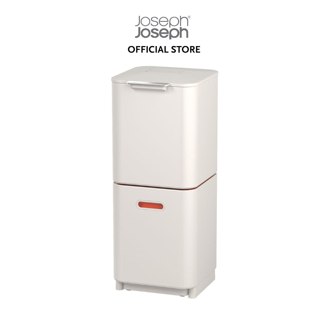 Joseph Joseph Totem Compact 40L Waste & Recycling Bin JJ0132 (Stainless Steel) / JJ0133 (Stone)