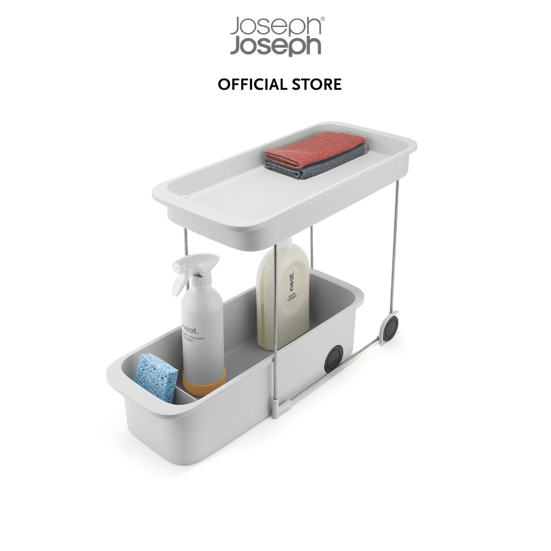 Joseph Joseph CupboardStore™ 2-Tier Easy-Access Storage Caddy JJ0119 Made of recycled plastics