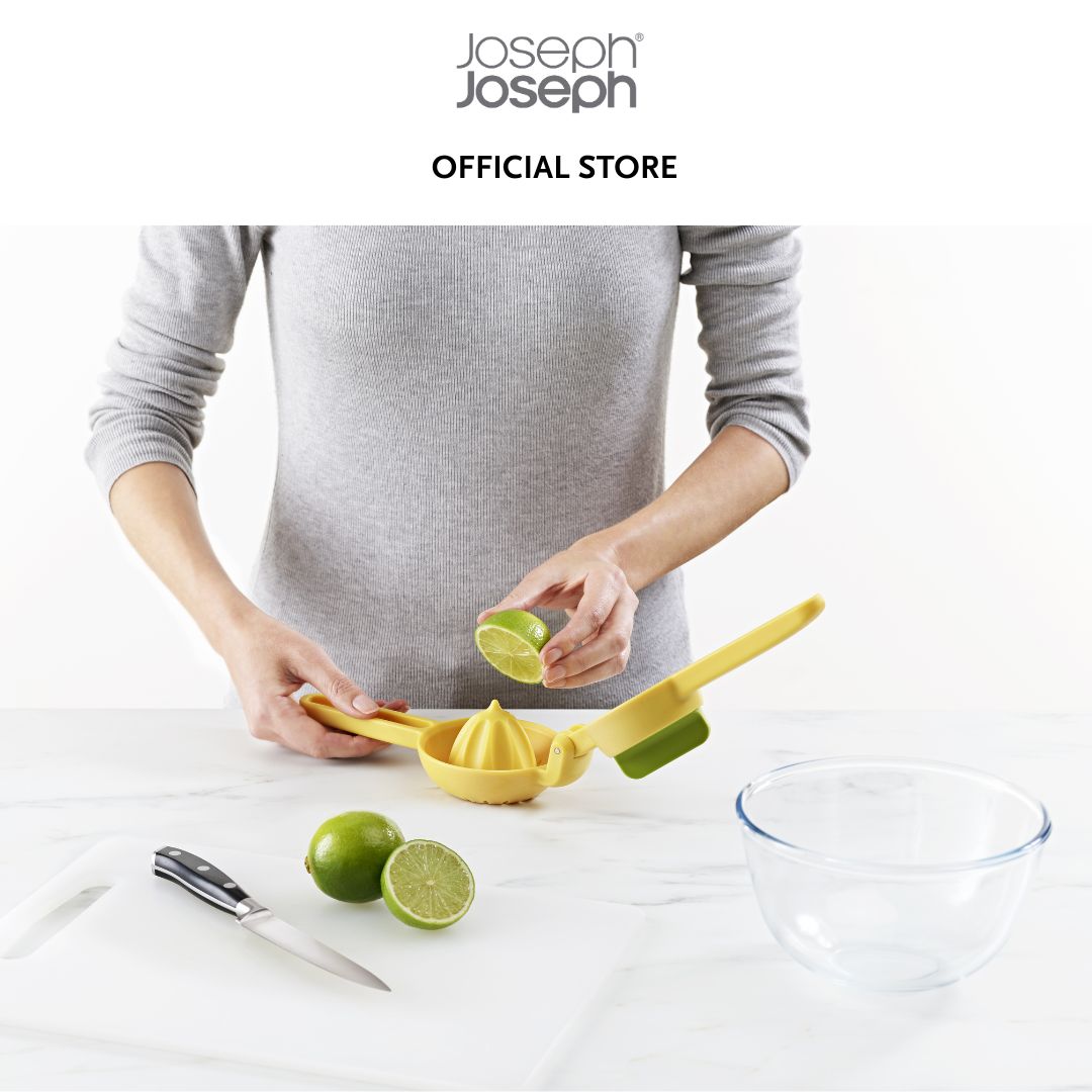 Joseph Joseph  JuiceMax™ Dual-action Yellow Citrus Press JJ0098