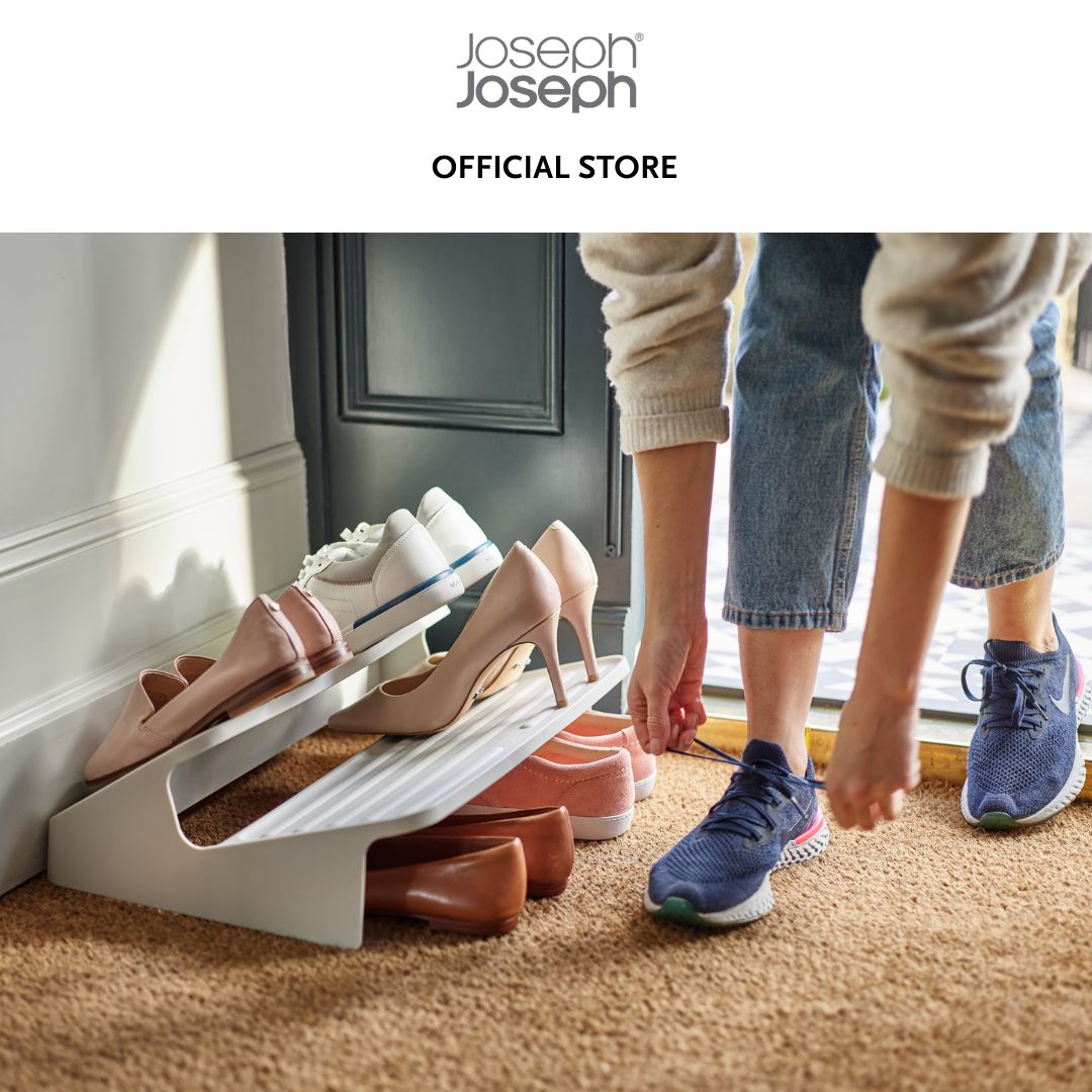 Joseph Joseph Shoe-In™ Large Space-saving Ecru Shoe Rack JJ0178