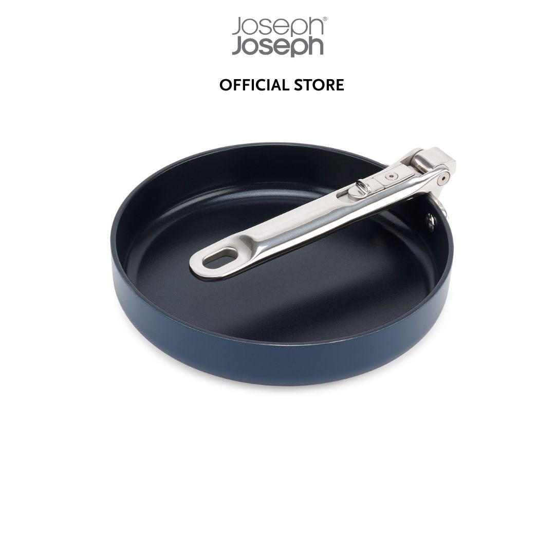 Joseph Joseph Space Folding Handle Ceramic Non-stick 20cm Blue Frying Pan JJ0150