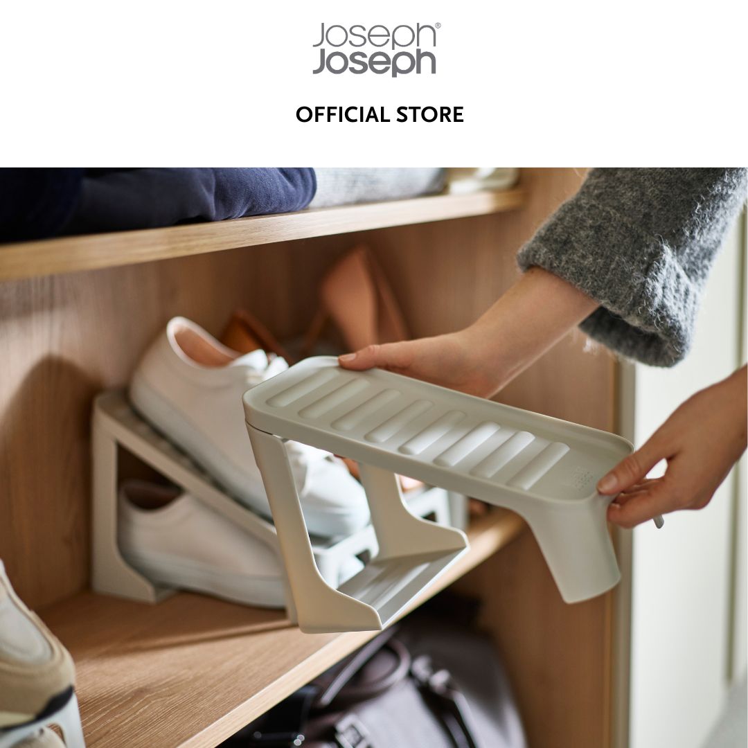 Joseph Joseph Shoe-In™ Compact 2-piece Ecru Shoe Caddy JJ0185