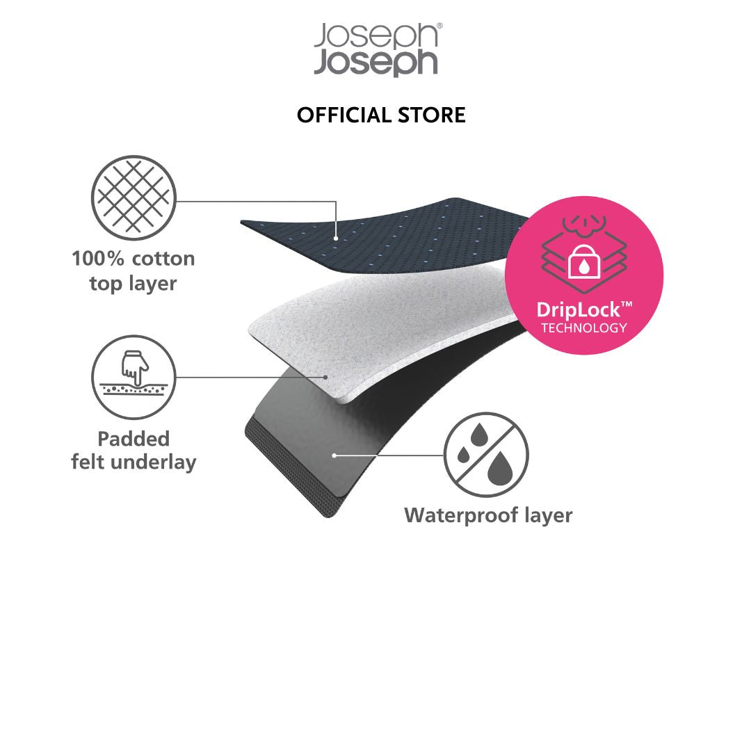 Joseph Joseph Pocket Plus 90cm Advanced Blue Ironing Board Cover JJ0168