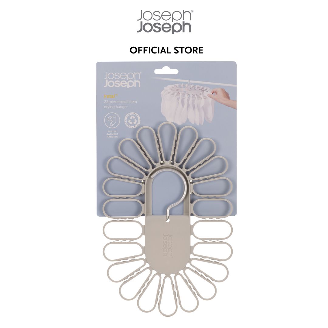 Joseph Joseph Petal™ Quick-grip Ecru Drying Hanger JJ0172 (22 pcs) / JJ0173 (32 pcs)