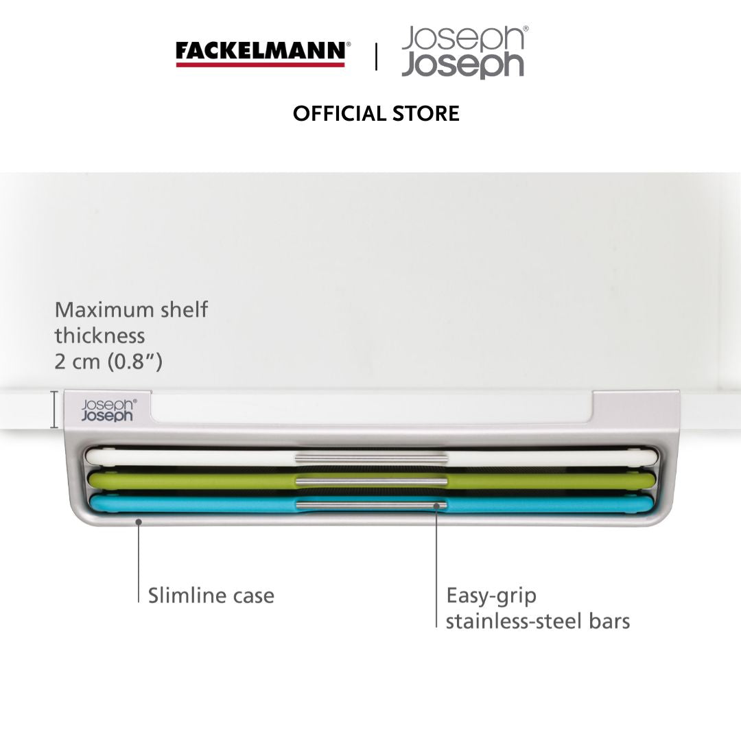 Joseph Joseph Folio™ Slim 3-piece Under-shelf Multicolour Chopping Board Set JJ0210