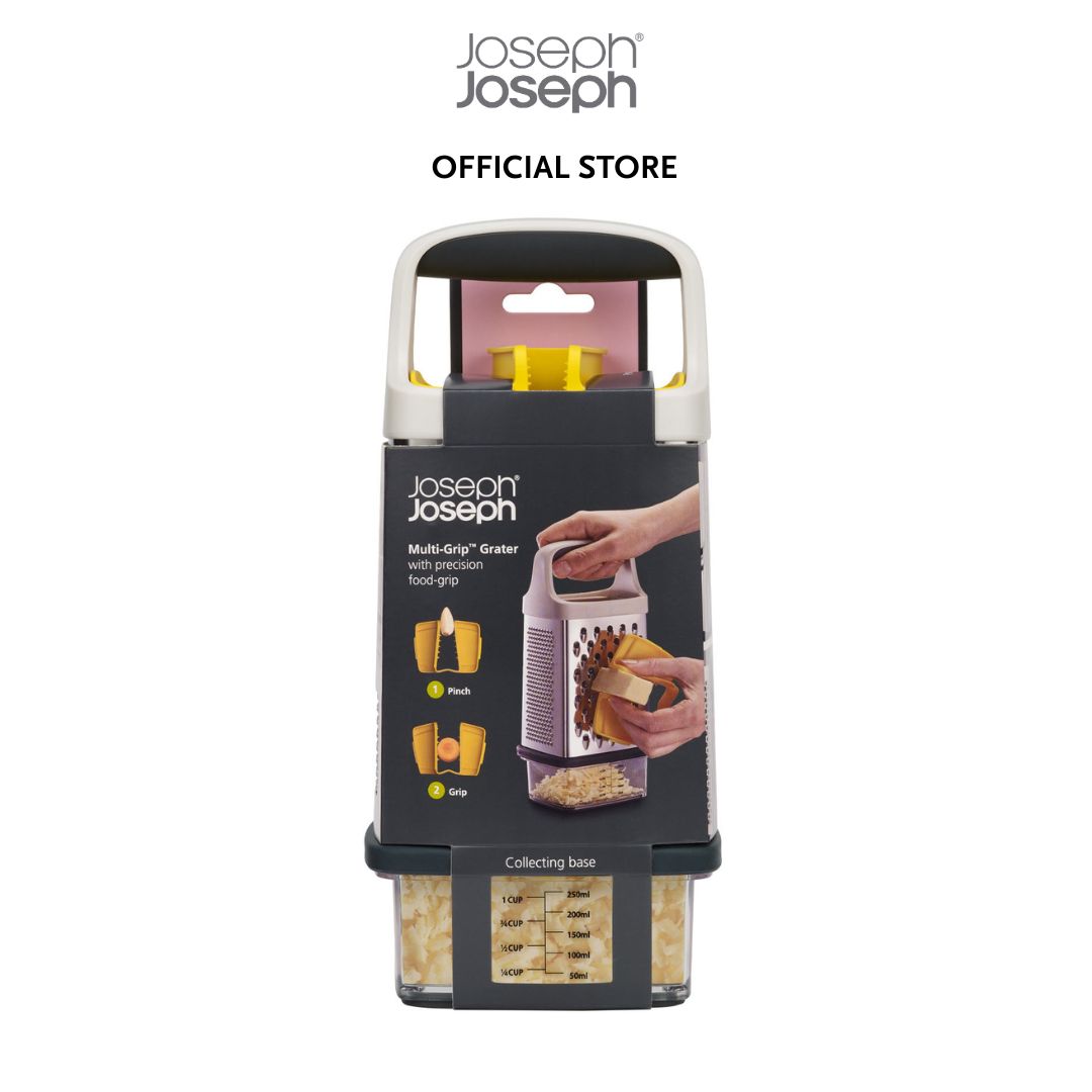 Joseph Joseph Multi-Grip Box Grater with Precision Food-Grip JJ0124