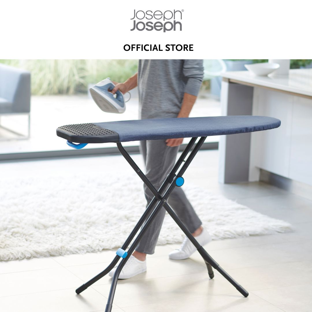 Joseph Joseph Glide Compact Plus 110cm Blue Easy-store Ironing Board with Advanced Cover JJ0163