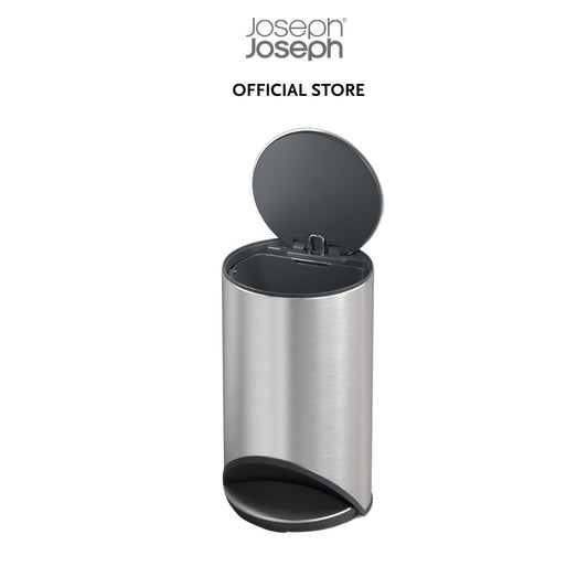 Joseph Joseph Arc™ 10L Easy-push Stainless-steel Pedal Bin JJ0136