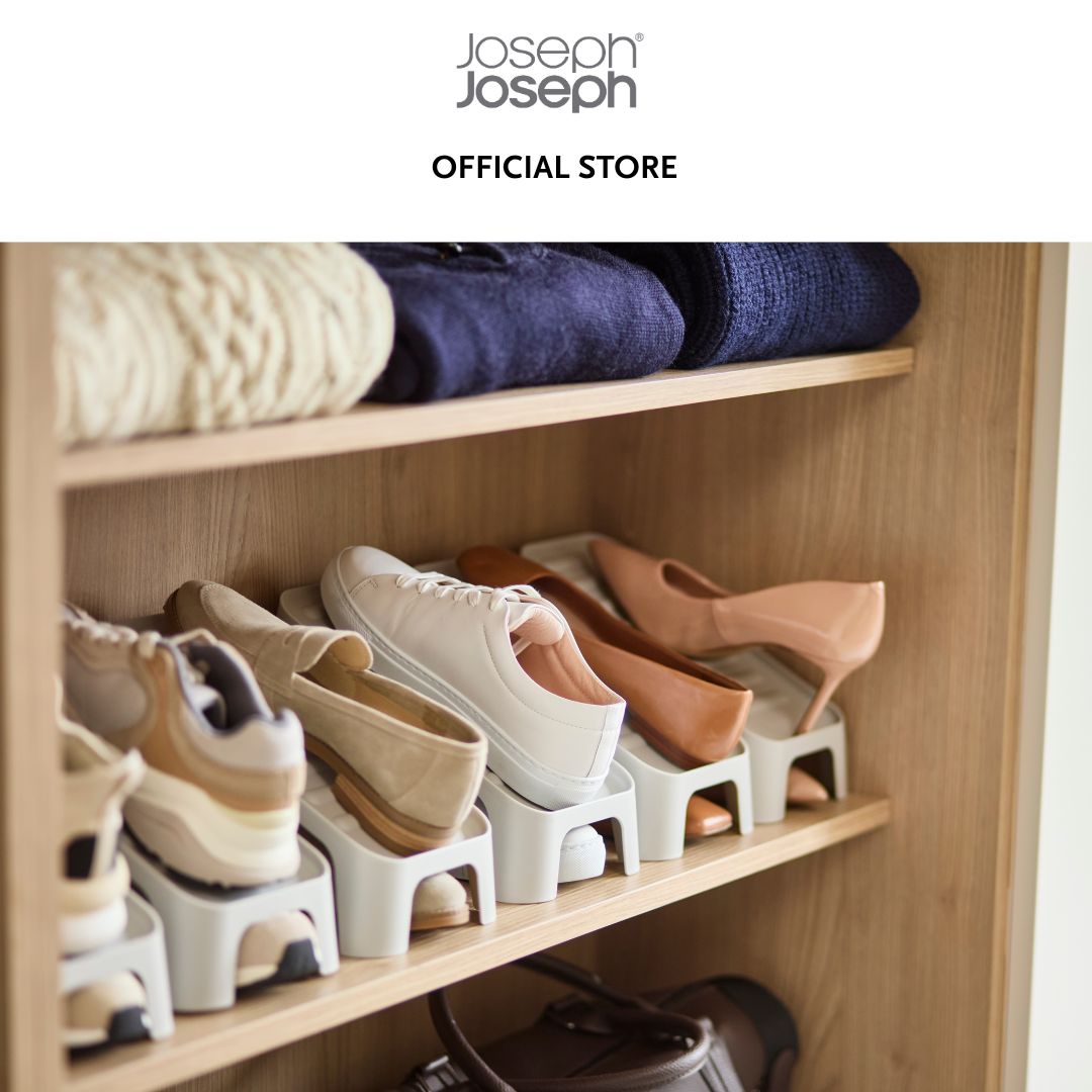 Joseph Joseph Shoe-In™ Compact 2-piece Ecru Shoe Caddy JJ0185