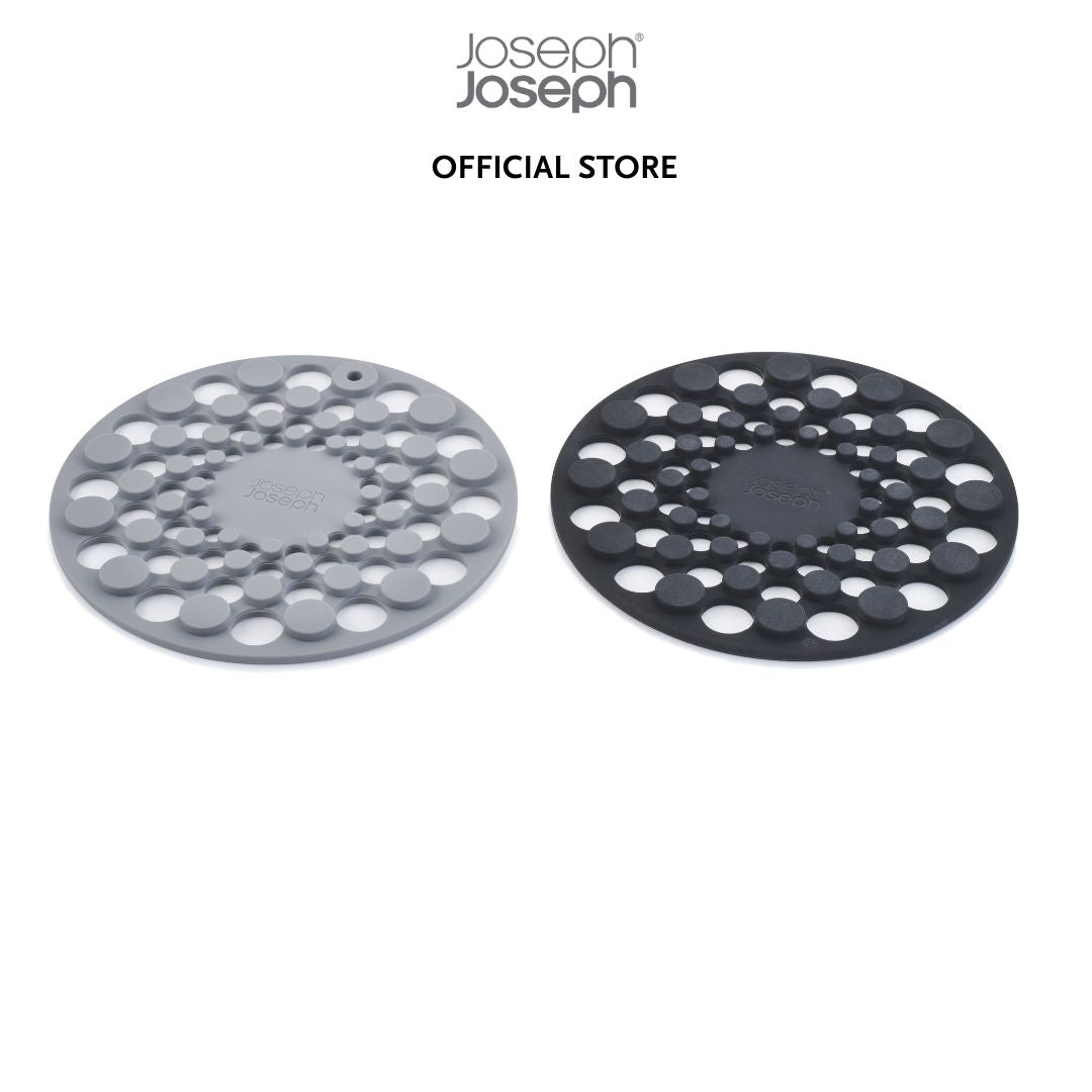 Joseph Joseph Spot-On™ Set of 2 Grey Silicone Trivets JJ0100