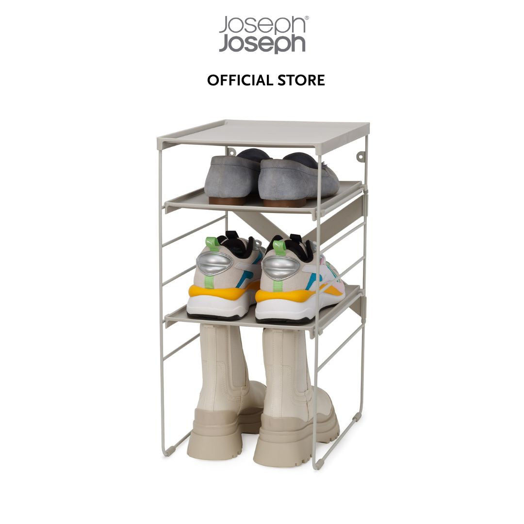 Joseph Joseph Level™ Adjustable Ecru Shoe Rack JJ0181