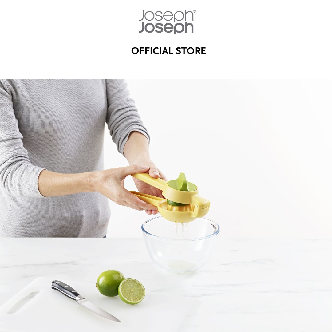 Joseph Joseph  JuiceMax™ Dual-action Yellow Citrus Press JJ0098