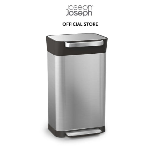 Joseph Joseph Titan 30L Stainless-steel Trash Compactor JJ0131