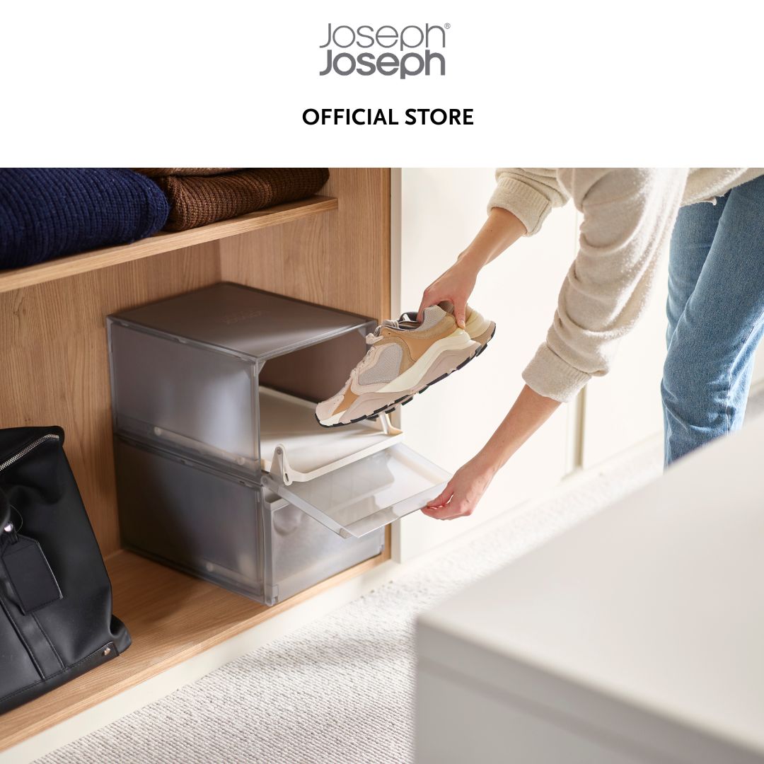 Joseph Joseph ShoeCase 2-piece Grey Shoe Storage Box JJ0183