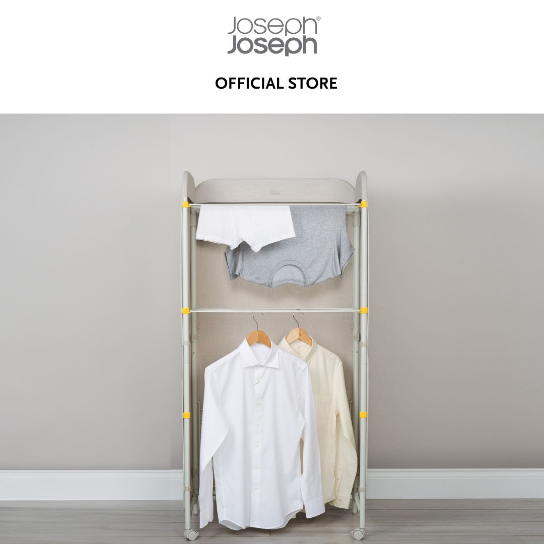 Joseph Joseph Eclipse™ 3-tier Ecru Clothes Airer with Screen JJ0176