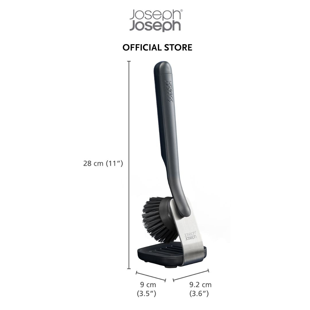 Joseph Joseph SinkTech™ Soap Dispensing Washing Up Brush with Steel Stand JJ0105