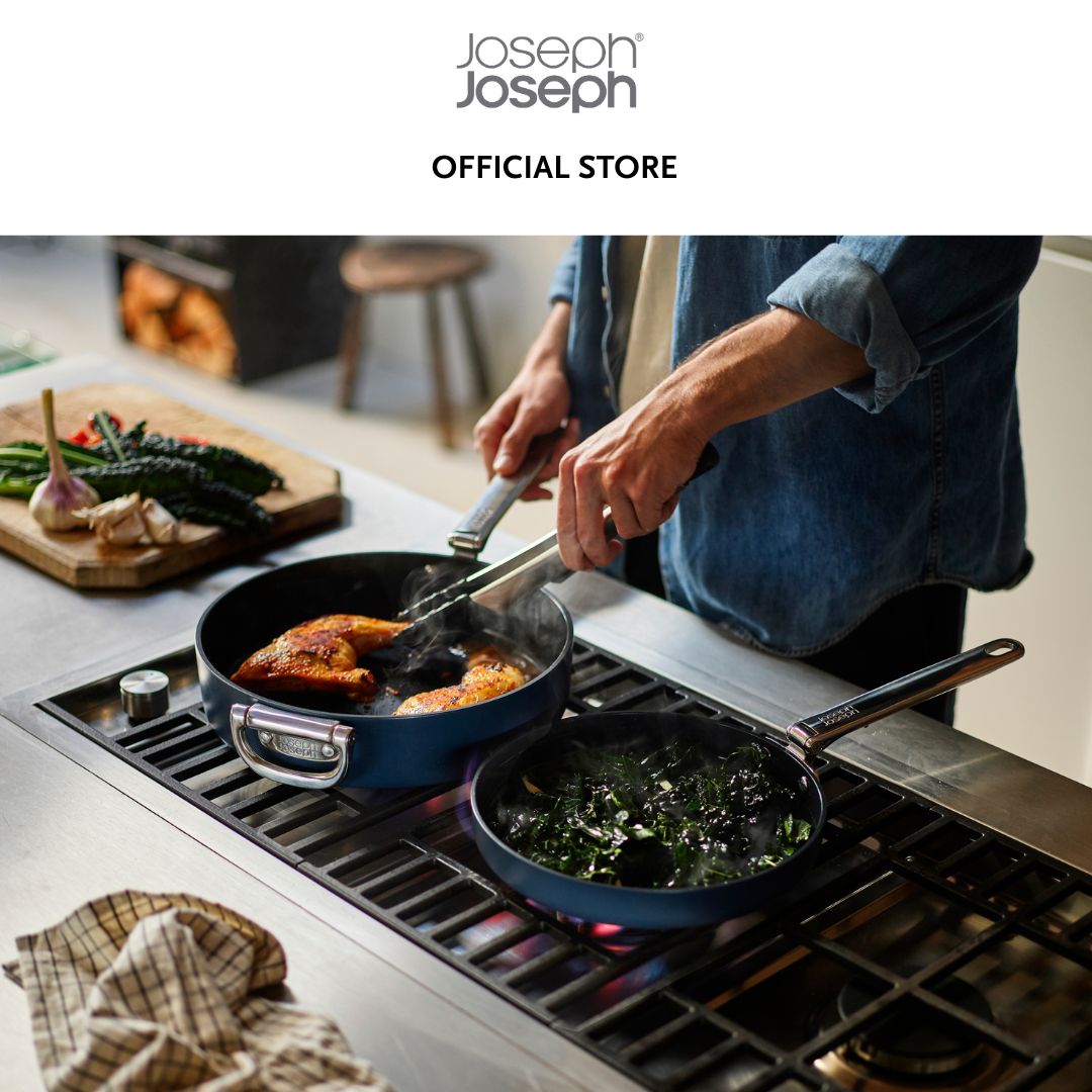 Joseph Joseph Space Folding Handle Ceramic Non-stick 20cm Blue Frying Pan JJ0150