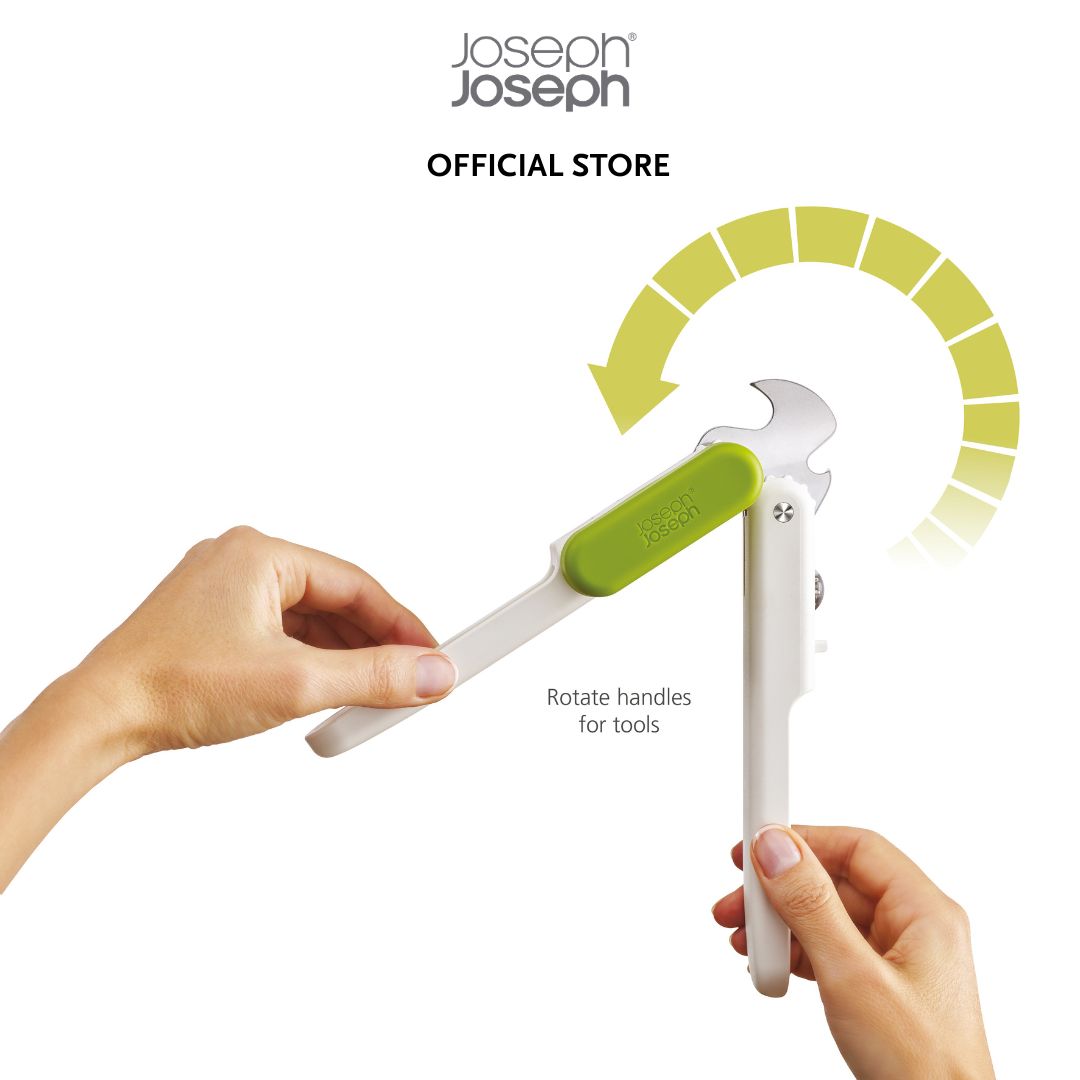 Joseph Joseph Pivot™ 3-in-1 White Can Opener JJ0099