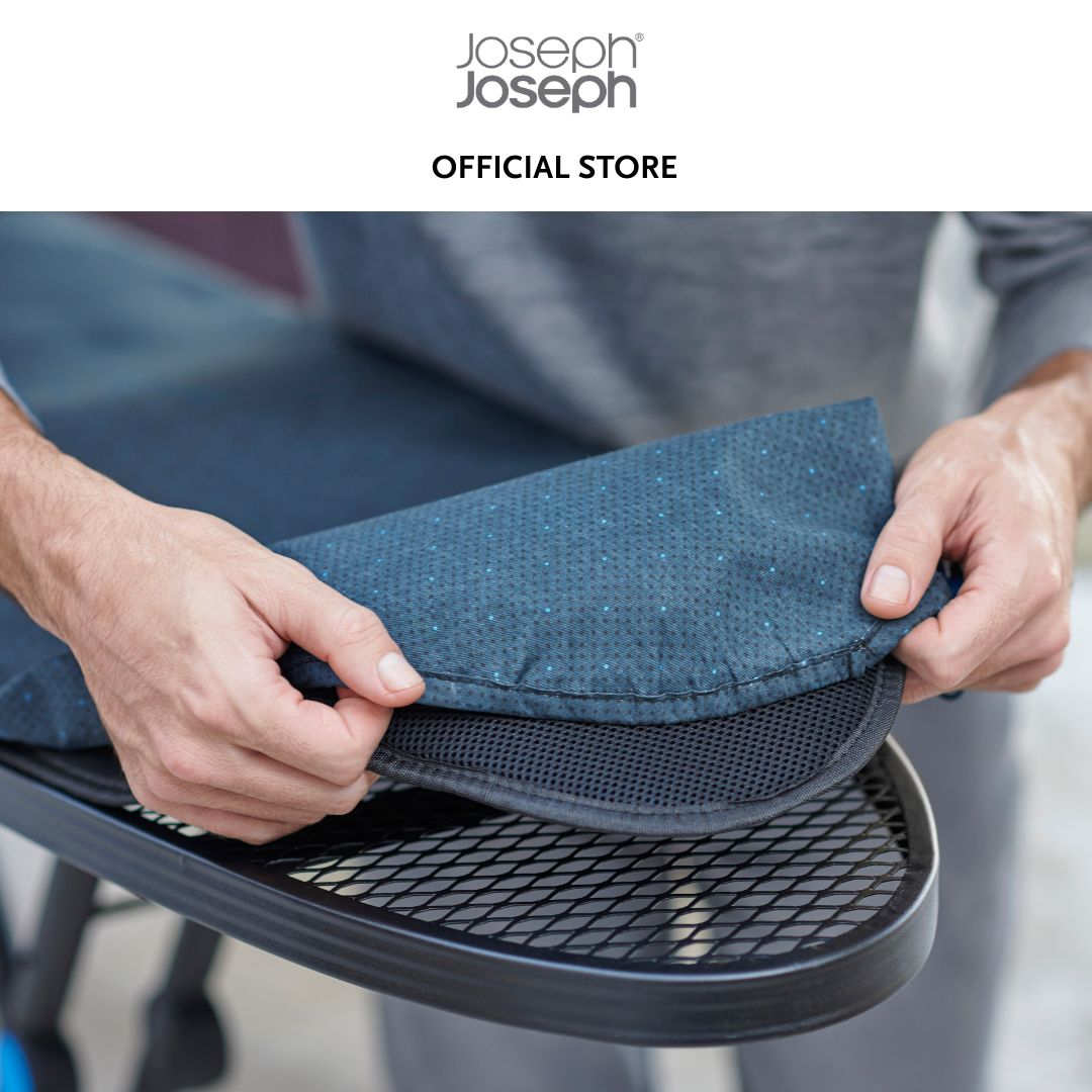 Joseph Joseph Glide Compact Plus 110cm Blue Easy-store Ironing Board with Advanced Cover JJ0163