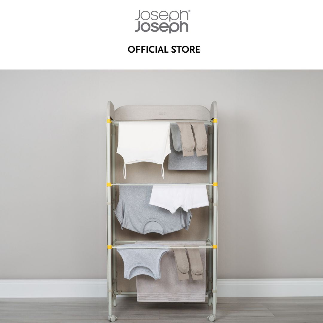 Joseph Joseph Eclipse™ 3-tier Ecru Clothes Airer with Screen JJ0176