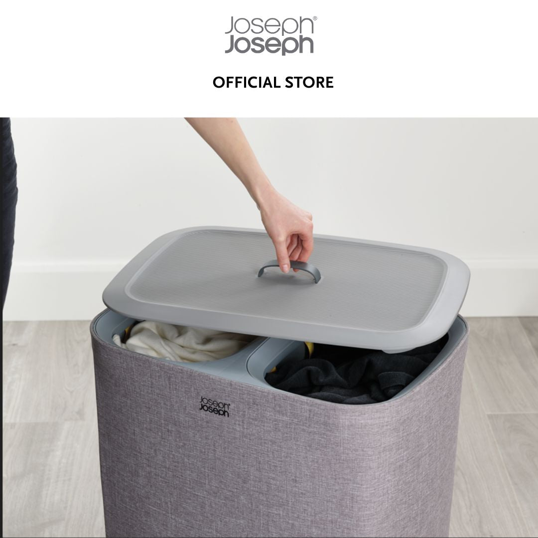 Joseph Joseph Tota 90L Grey Laundry Separation Basket JJ0160 (Grey)  / JJ0161 (Carbon Black)