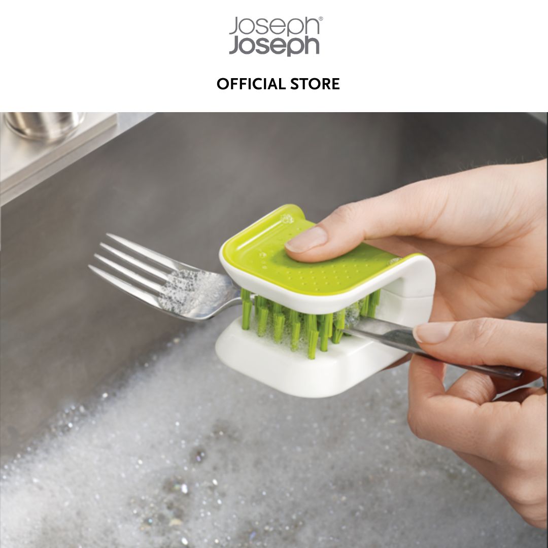 Joseph Joseph BladeBrush Green Knife & Cutlery Cleaning Brush JJ0247