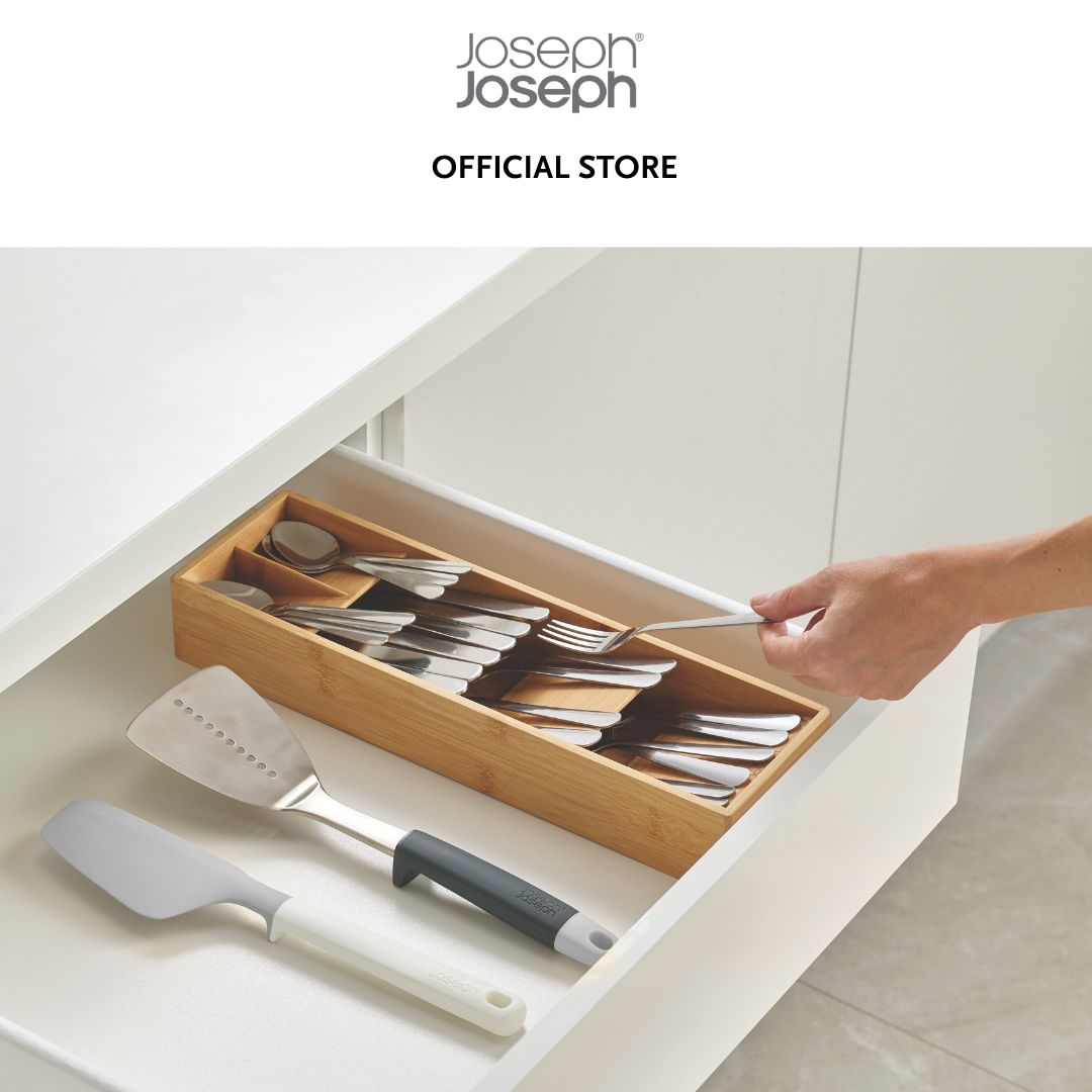 Joseph Joseph DrawerStore™ Bamboo Compact Cutlery Organiser JJ0256