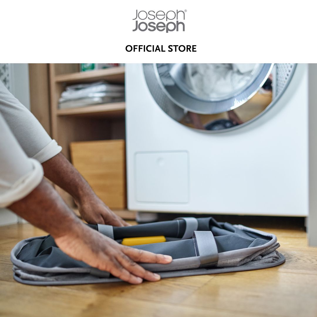 Joseph Joseph Hold-All™ Grey Collapsible 35L Laundry Basket JJ0170