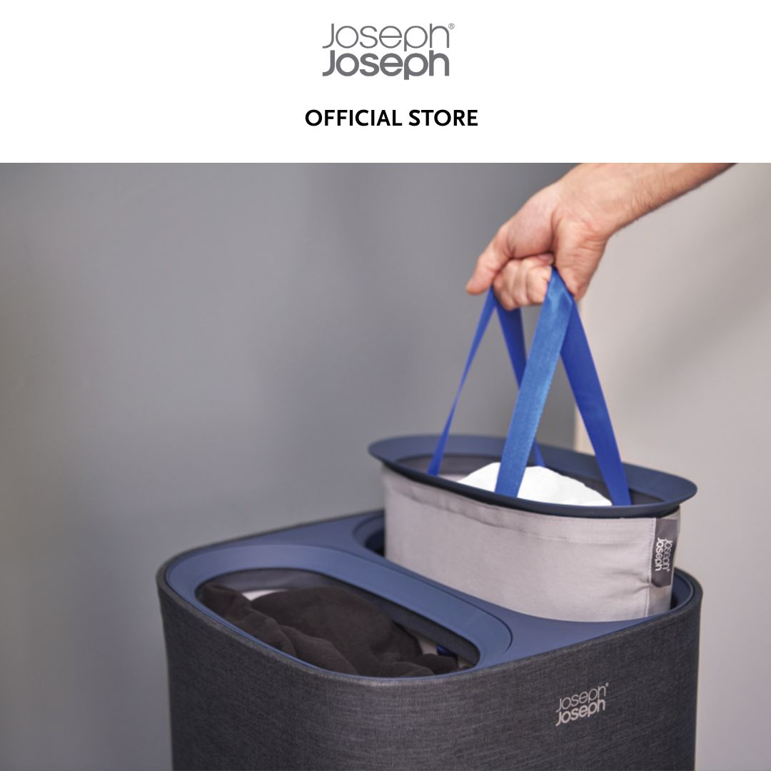Joseph Joseph Tota 60L Grey Laundry Separation Basket JJ0158 (Grey)  /  JJ0159 (Carbon Black)