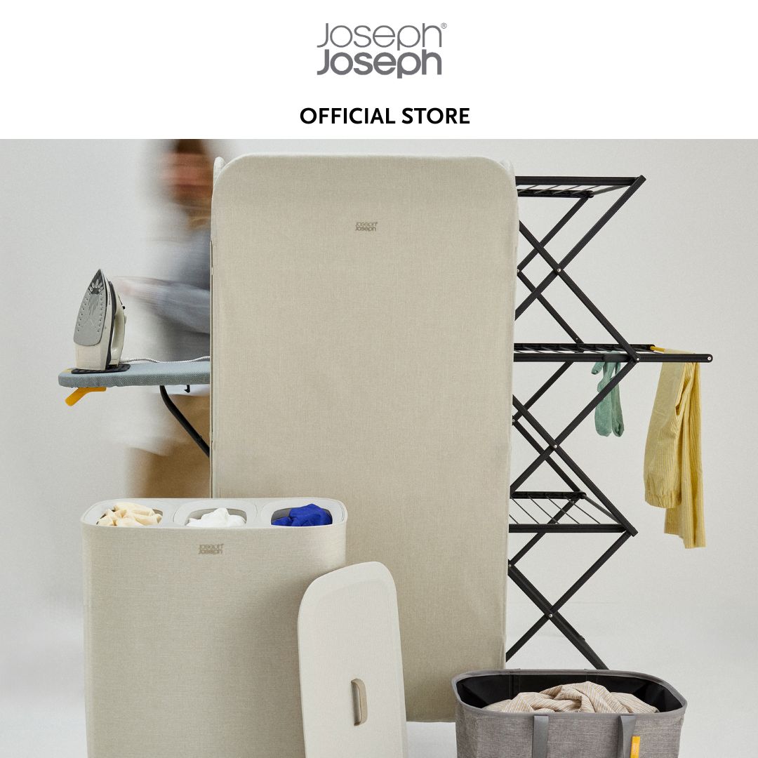 Joseph Joseph Tota Trio 90L Ecru Laundry Separation Basket JJ0169