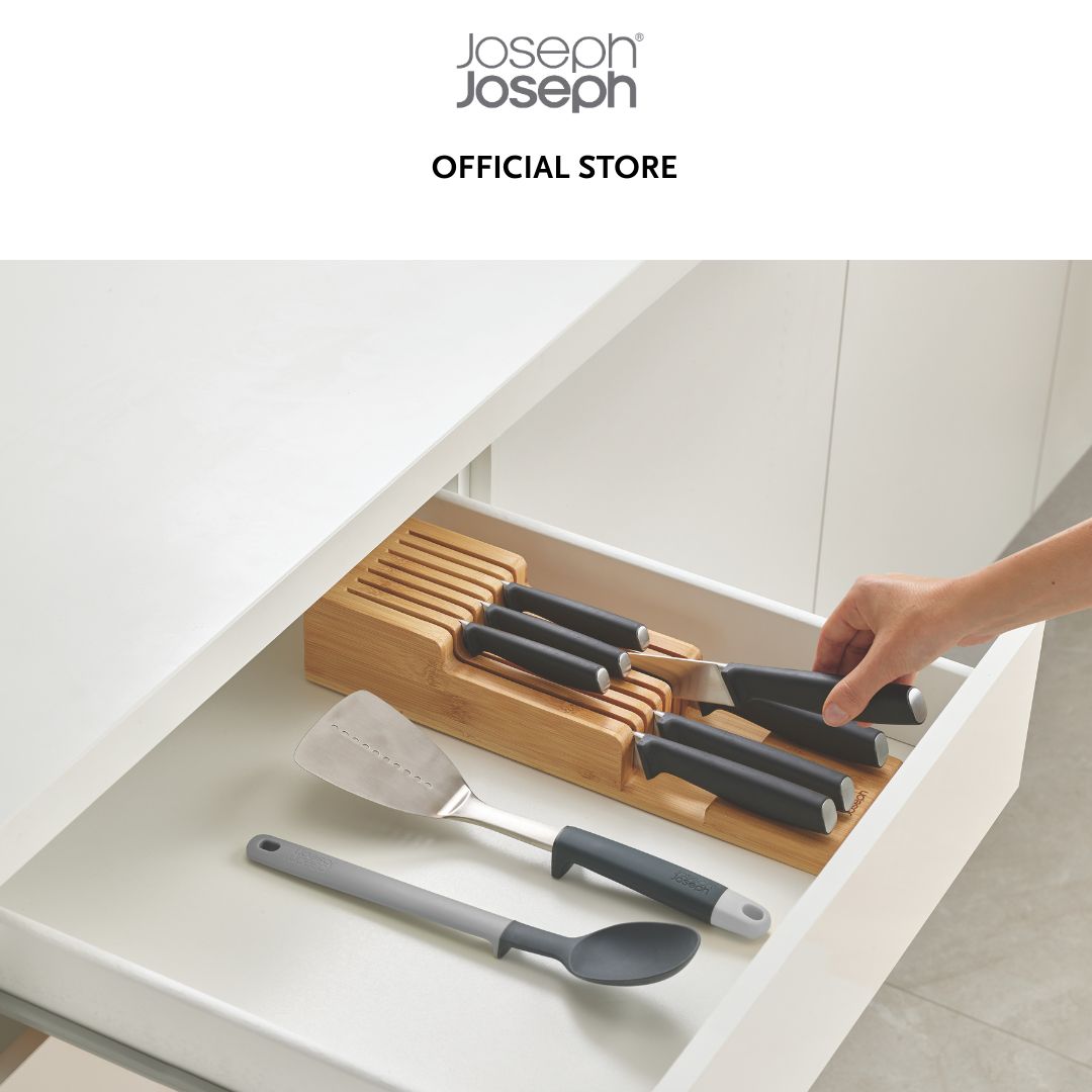 Joseph Joseph DrawerStore™ Bamboo Compact Knife Organiser JJ0257