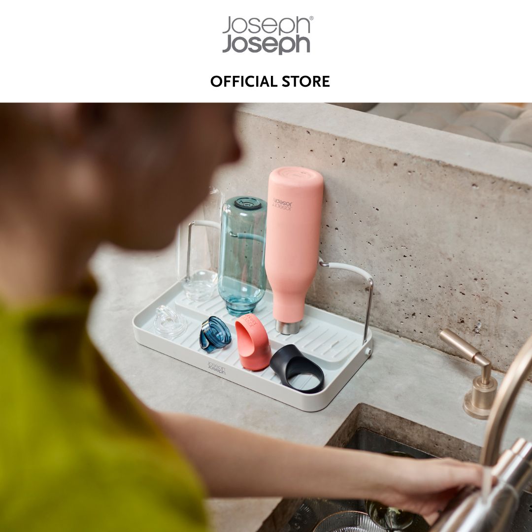 Joseph Joseph DrySmart™ Folding Water Bottle Drying Rack JJ0115 Made from recycled plastics