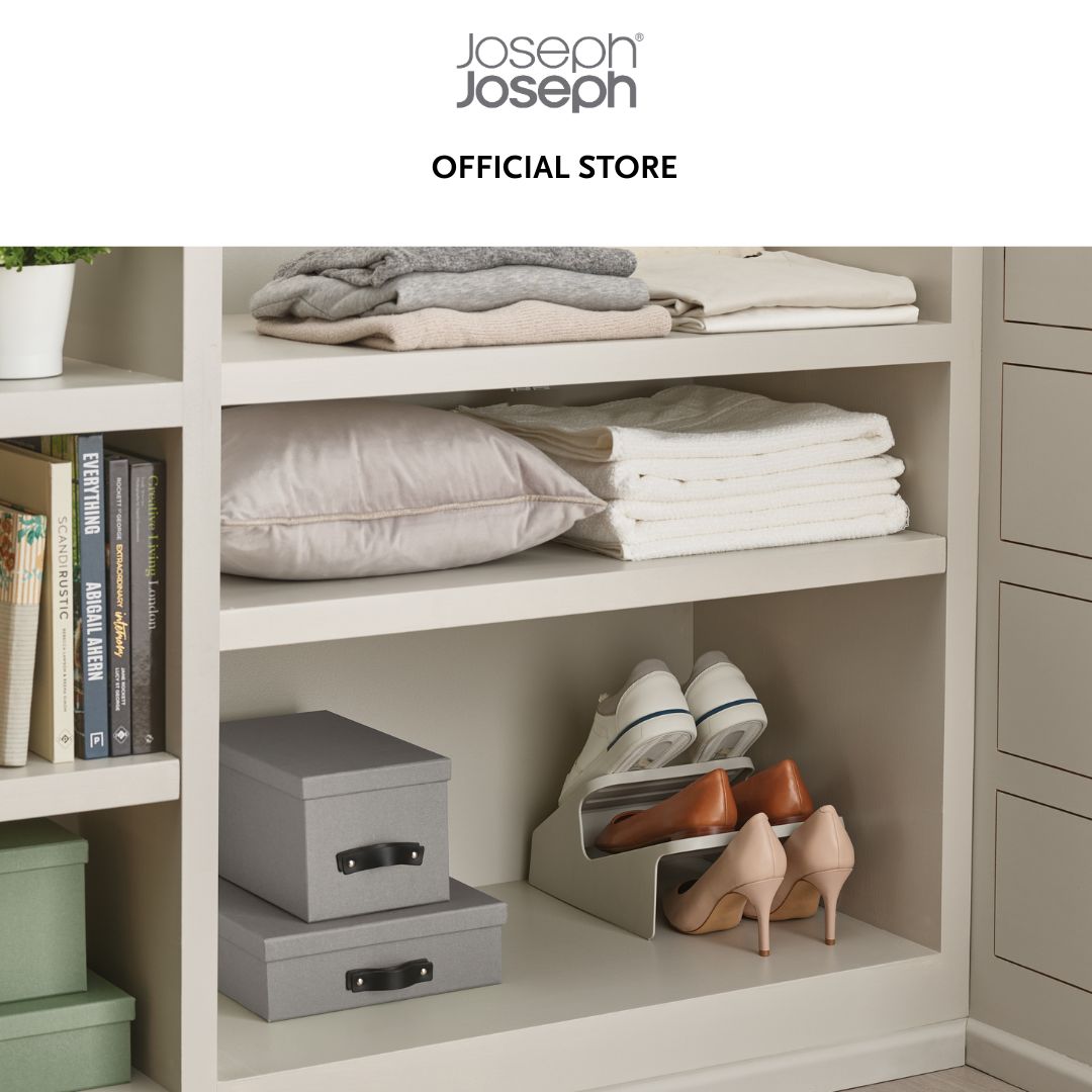 Joseph Joseph Shoe-In™ Space-saving Ecru Shoe Rack JJ0177