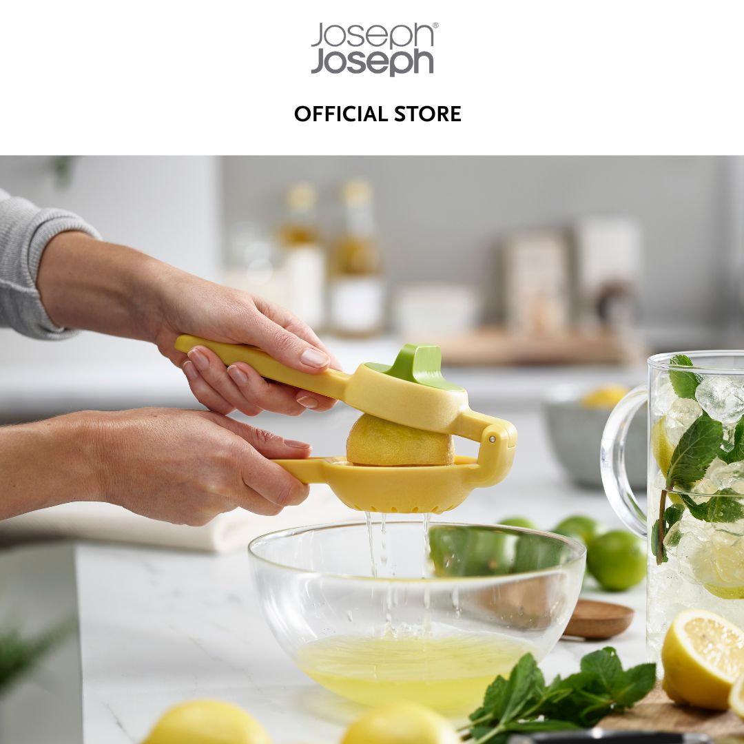 Joseph Joseph  JuiceMax™ Dual-action Yellow Citrus Press JJ0098