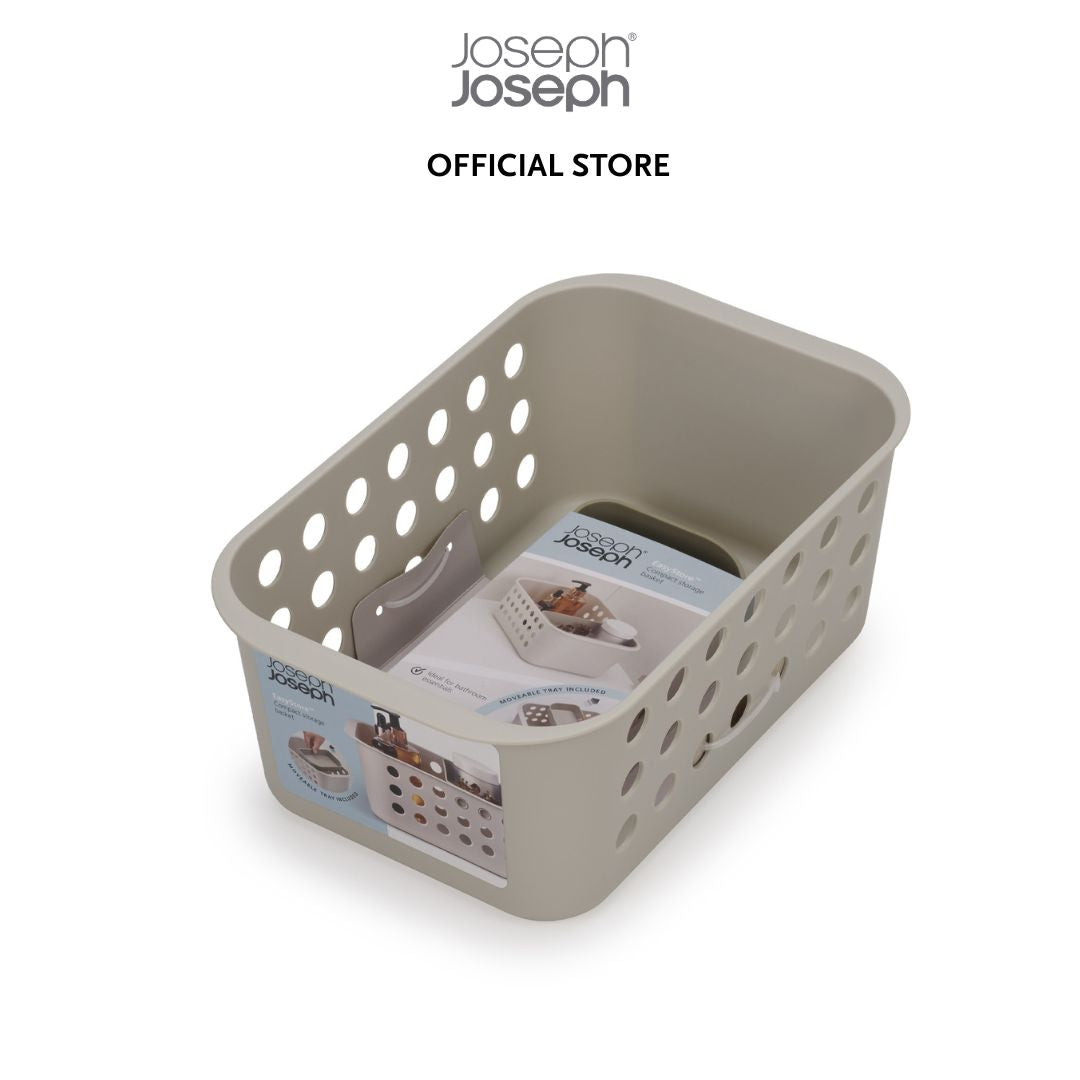 Joseph Joseph EasyStore™ Ecru Bathroom Storage Basket (Various Size) JJ0226 JJ0227 JJ0228