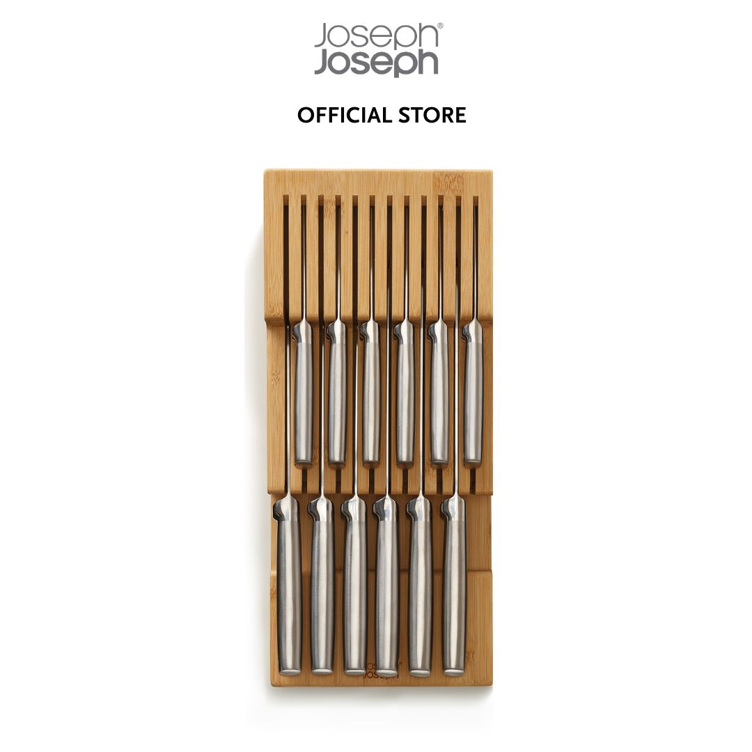 Joseph Joseph DrawerStore™ Bamboo Large 2-tier Knife Organiser JJ0273