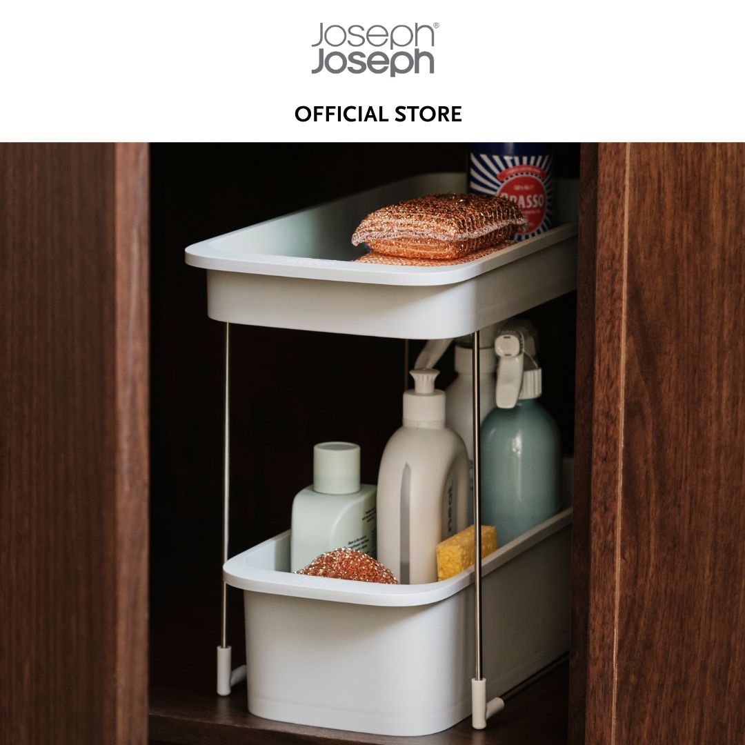 Joseph Joseph CupboardStore™ 2-Tier Easy-Access Storage Caddy JJ0119 Made of recycled plastics