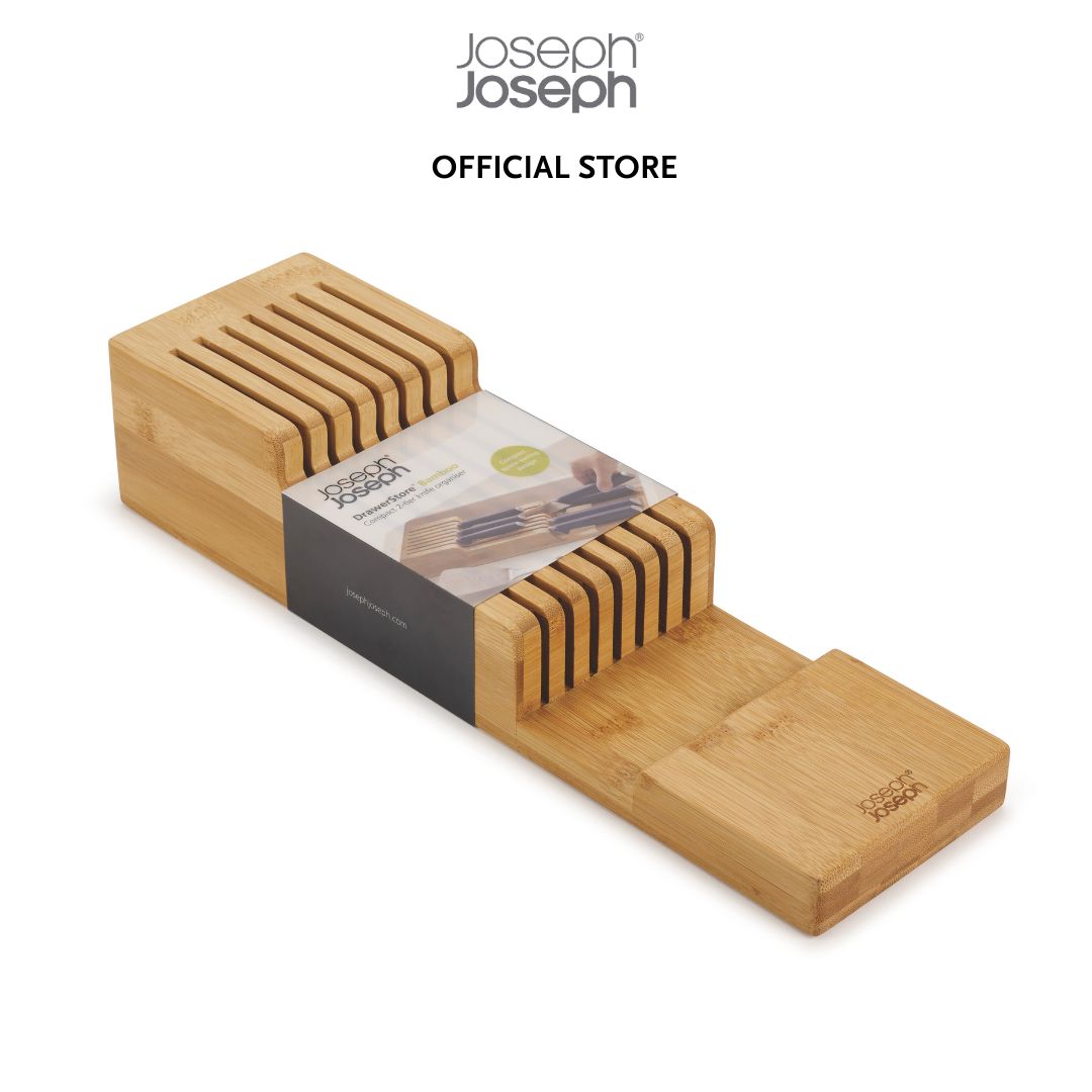 Joseph Joseph DrawerStore™ Bamboo Compact Knife Organiser JJ0257