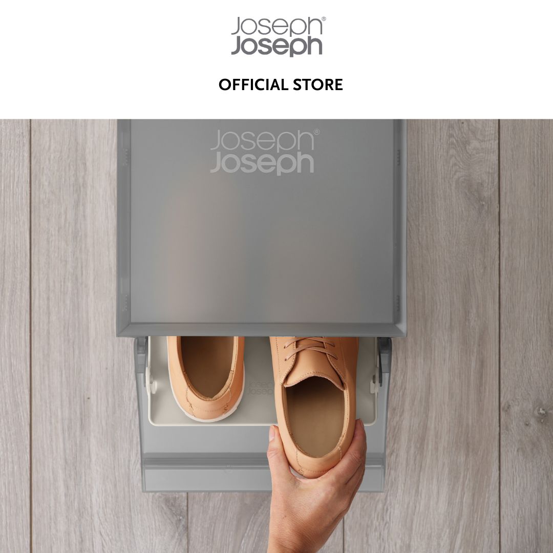 Joseph Joseph ShoeCase 2-piece Grey Shoe Storage Box JJ0183