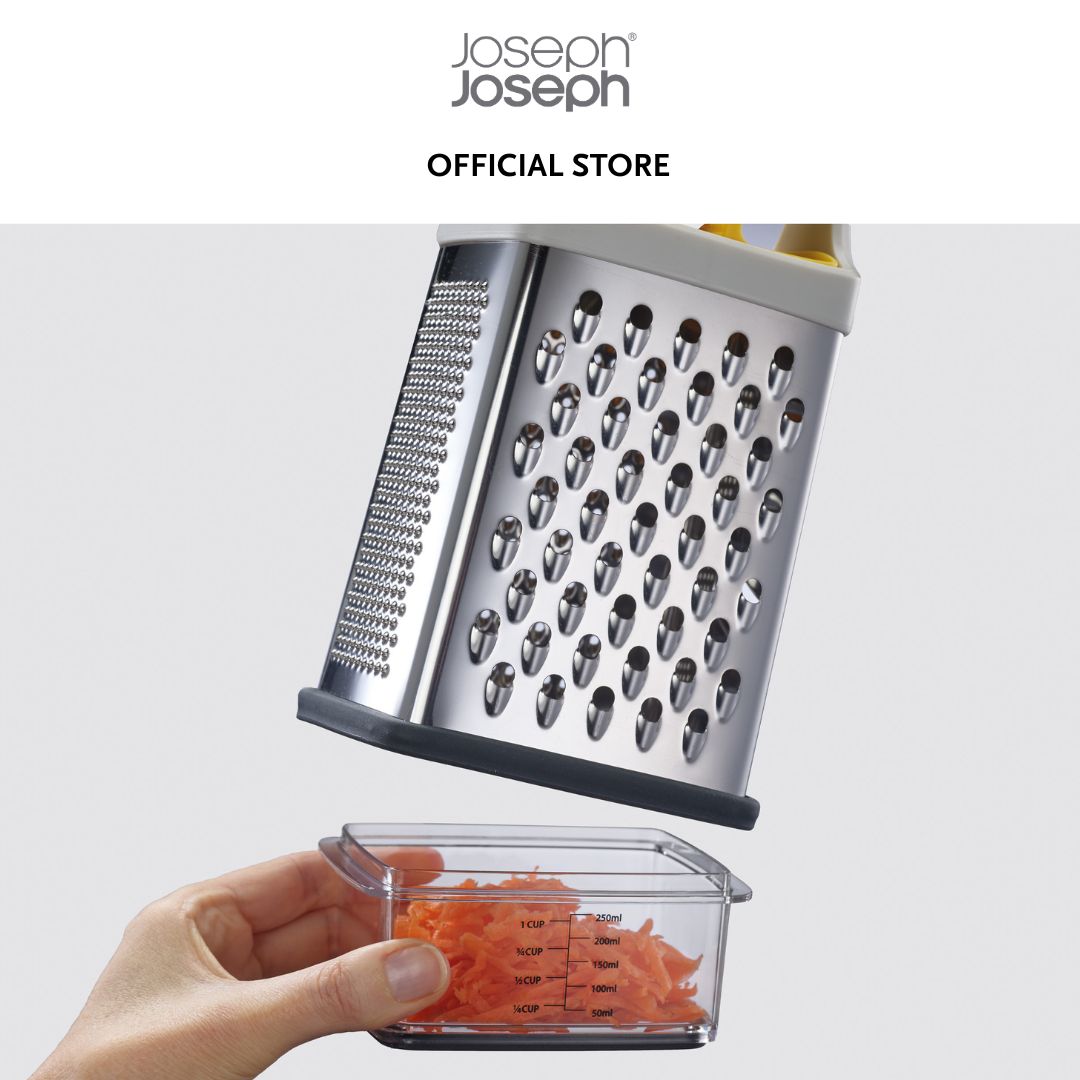 Joseph Joseph Multi-Grip Box Grater with Precision Food-Grip JJ0124