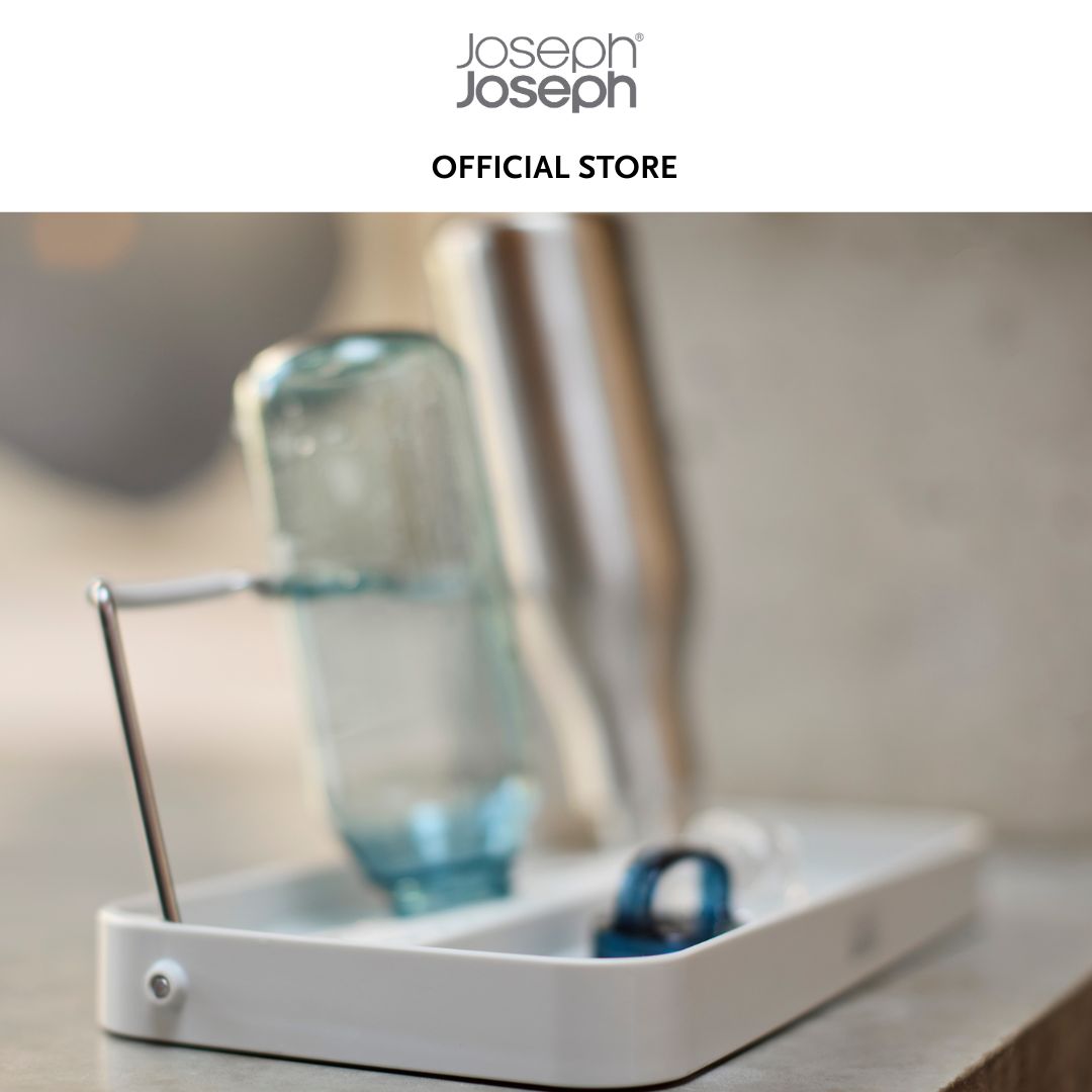 Joseph Joseph DrySmart™ Folding Water Bottle Drying Rack JJ0115 Made from recycled plastics