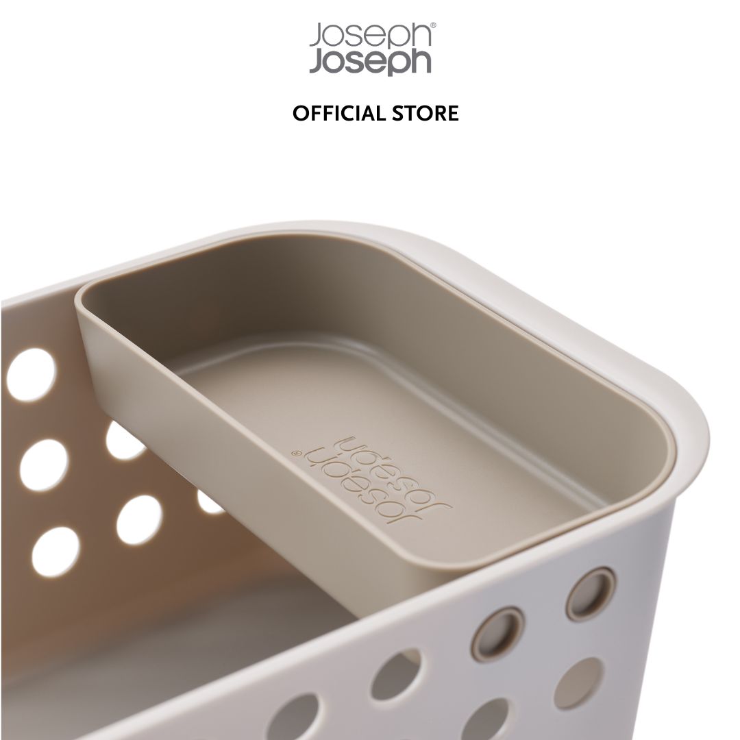 Joseph Joseph EasyStore™ Ecru Bathroom Storage Basket (Various Size) JJ0226 JJ0227 JJ0228